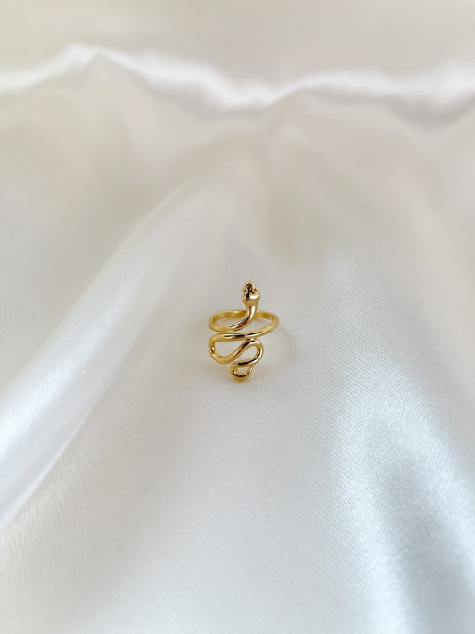 Gold Cobra Ring