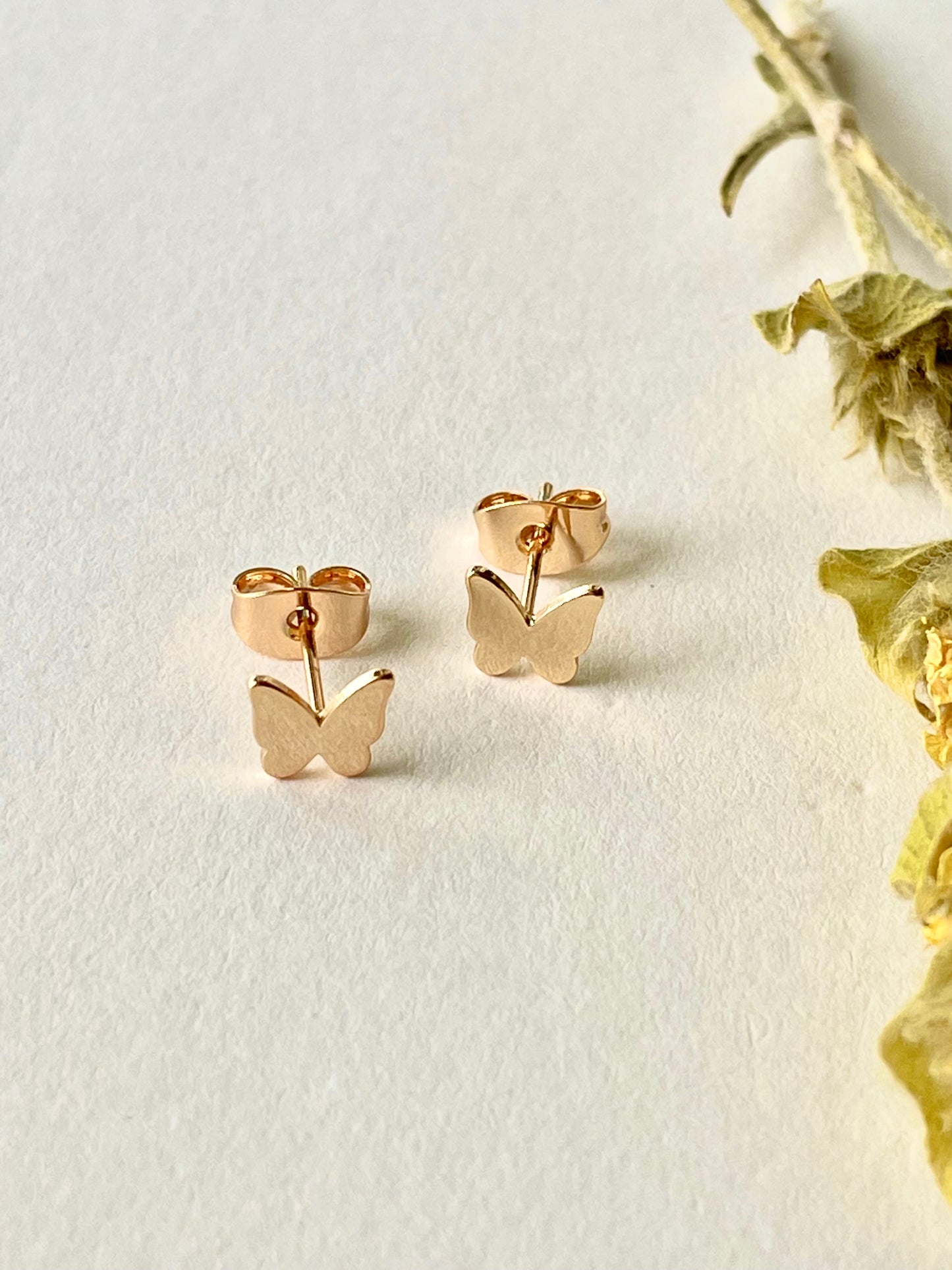 Butterfly Stud Earring